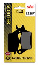 Pastilhas de Freio SBS 222HF Street Ceramic