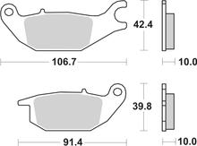 Brzdové destičky SBS 225HM Street Ceramic