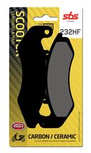 Plaquettes de frein SBS 232HF Street Ceramic