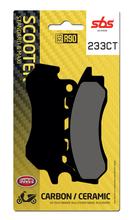 Plaquettes de frein SBS 233CT Carbon Tech