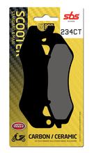 Plaquettes de frein SBS 234CT Carbon Tech