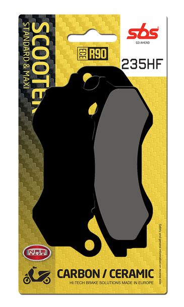 Pastiglie freno SBS 235HF Street Ceramic