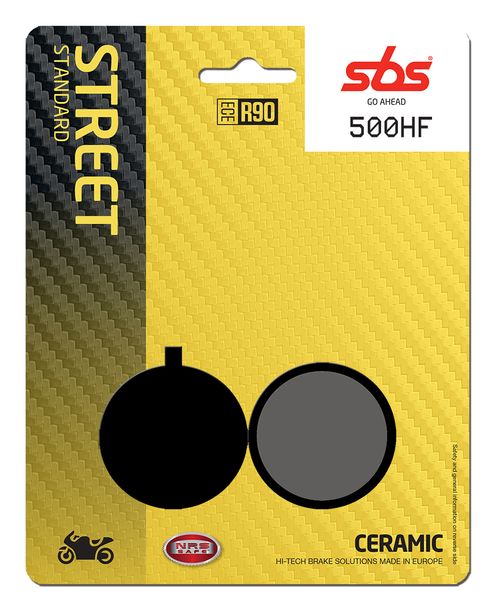 Bremsbeläge SBS 500HF Street Ceramic für Yamaha RDM FS1 RD DX RS 50 - 200 ccm