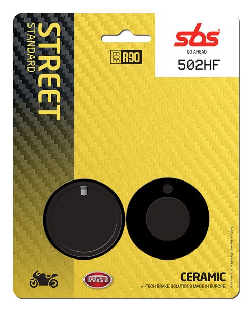 SBS 502HF Street Ceramic brake pads for Honda CB A Four 750 ccm Year 1971 - 1975