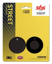 Plaquettes de frein SBS 502HF Street Ceramic pour Honda CB A Four 750 ccm Année 1971 - 1975