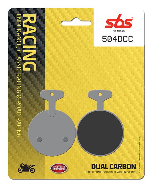Remblokken SBS 504DCC Road Racing Classic Dual Carbon