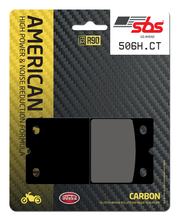 Pastilhas de Freio SBS 506H.CT Street High Power Carbon