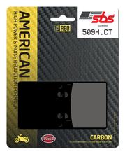 Brzdové destičky SBS 509H.CT Street High Power Carbon