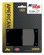 Bremsbeläge SBS 512H.CT Street High Power Carbon