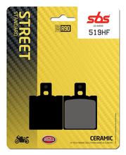 Pastilhas de Freio SBS 519HF Street Ceramic para BMW R 12 GS 1 Adventure F 0 ESA, Aprilia SR Street LC NineT Scrambler Pure Racer Urban Beta RR Enduro Supermoto