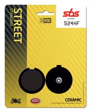 Plaquettes de frein SBS 524HF Street Ceramic pour Hyosung GA F 4V Cruise II Classic DelLuxe 2V I GS GF Speed 125 ccm Année 1997 - 2003