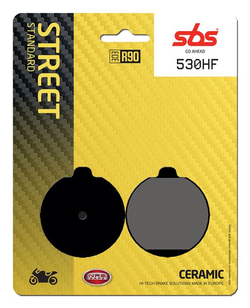 Bremsbeläge SBS 530HF Street Ceramic für Kawasaki Z DFI 1300 ccm Bj. 1979 - 1989