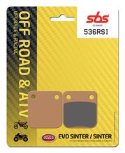 Pastilhas de Freio SBS 536RSI Offroad Racing Sinter para Suzuki LT-Z Quadsport, Yamaha YFM Wolverine Bruin Hunter Raptor Warrior ER Moto 4 FW Big Bear XG XH