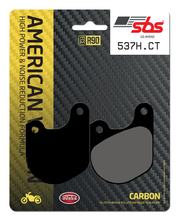 Pastilhas de Freio SBS 537H.CT Street High Power Carbon