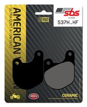 Brzdové destičky SBS 537H.HF Street High Power Ceramic pro Ducati Scrambler Monster Dark Hypermotard SP, Harley Davidson Sportster Panigale Sport Special Bj. 1974 - 2019