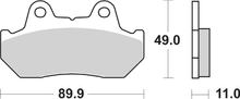 Bremsbeläge SBS 542LF Street Ceramic