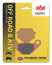 Pastilhas de Freio SBS 546RSI Offroad Racing Sinter para Aprilia SR R LC RX, Derbi DXR 2 Polaris Phoenix Kawasaki KLF Bayou A B C 4x4 KX 0 Bombardier - Can-am