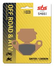 Pastilhas de Freio SBS 546SI Offroad Sinter para Aprilia SR R LC RX, Derbi DXR 2 Polaris Phoenix Kawasaki KLF Bayou A B C 4x4 KX 0 Bombardier - Can-am Rally