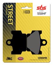 Bremsbeläge SBS 550HF Street Ceramic für Yamaha DT LC 2 RD XT Tenere SR SE L K XV 80 - 650 ccm Bj. 1982 - 1996