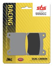 Brzdové destičky SBS 555DCC Road Racing Classic Dual Carbon