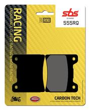 Pastilhas de Freio SBS 555RQ Road Racing Carbon Tech para Yamaha XJR BT Bull Dog FZR Exup R YZF Thunderace Thunder Cat Genesis 600 - 1300 ccm Ano. 1989 - 2006