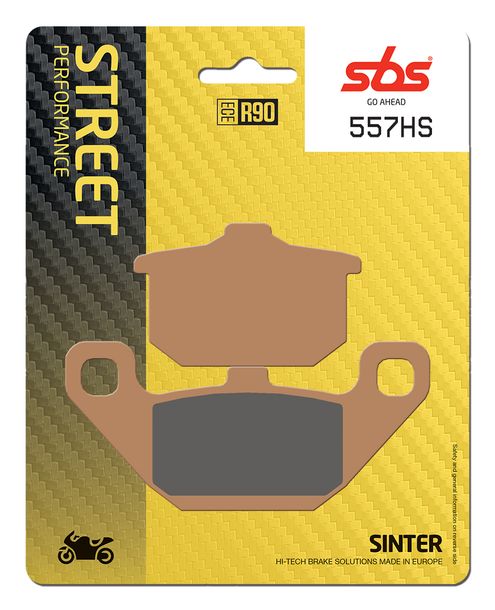 Pastillas de freno SBS 557HS Street Sinter para Kawasaki VN Classic GPZ EN A RX EL B Eliminator GT R 1 Vulcan GTR C 250 - 1500 ccm Año 1982 - 2006