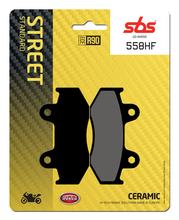 Brzdové destičky SBS 558HF Street Ceramic pro Derbi Senda SM DRD X-Treme Pro Racing, Honda CN Helix 2 Fusion MTX Daelim S Fi XR 0 R XL RD LC NSR 50 - 600