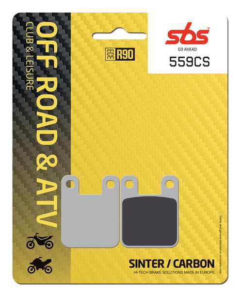Pastillas de freno de carbono SBS 559CS Offroad para Aprilia AF1, Sherco SM R Supermotard Factory Amico SE Enduro HRD Beta Alp KTM SX Gas Pampera Evo