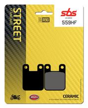 Pastilhas de Freio SBS 559HF Street Ceramic para Beta RR Enduro Supermoto, CPI Derbi Senda SM X-Treme DRD R Racing Rieju MRX Supercross X-Race MBK X-Power RRX