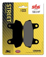 Plaquettes de frein SBS 561HF Street Ceramic pour Honda CB T Hawk VT C Shadow SC Nighthawk PC05 450 - 700 ccm Année 1982 - 1986