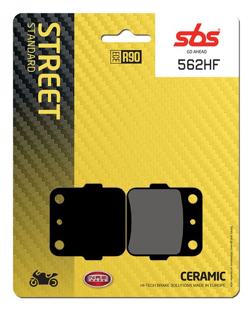 Pastiglie freno SBS 562HF Street Ceramic