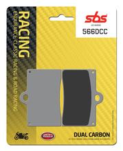 Pastilhas de Freio SBS 566DCC Road Racing Classic Dual Carbon