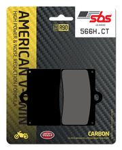 Pastilhas de Freio SBS 566H.CT Street High Power Carbon para Aprilia RS 250 ccm Ano 1995