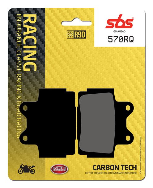 Bremsbeläge SBS 570RQ Road Racing Carbon Tech