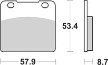 Bremsbeläge SBS 577LF Street Ceramic
