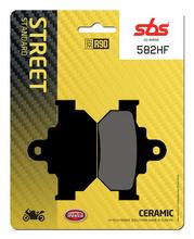 Remblokken SBS 582HF Street Ceramic voor Suzuki DR R RS Dakar RM S 250 - 650 ccm Bj. 1985 - 1991