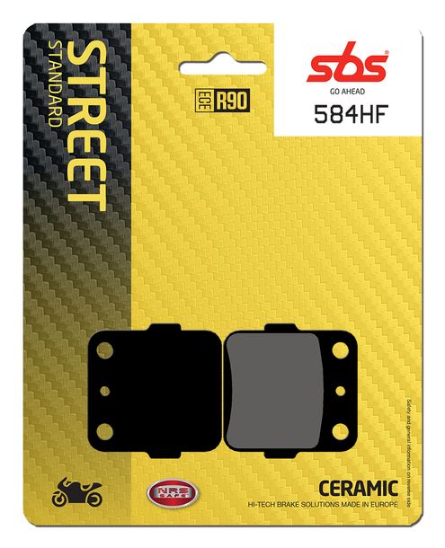 Pastiglie freno SBS 584HF Street Ceramic