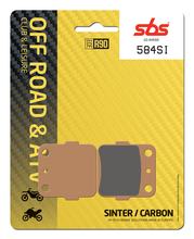 Pastilhas de Freio SBS 584SI Offroad Sinter para Honda CRF R CR, Yamaha YZ WR Husqvarna TC TE 80 - 610 ccm