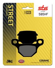 Remblokken SBS 585HF Street Ceramic voor Rieju Marathon LC Cross Pro Supermoto AC Spike X, Derbi Senda City Terra Adventure Suzuki GN Century MRX 50