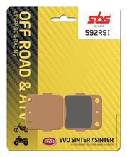 Pastilhas de Freio SBS 592RSI Offroad Racing Sinter para Yamaha YFZ Performance Race R X Special Bill Balance, Suzuki LT-Z Quadsport S YFM Wolverine Bruin Hunter