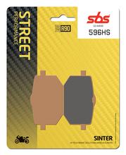 Remblokken SBS 596HS Street Sinter voor Yamaha TT XT Tenere, Moto Guzzi NTX 600 / 750 ccm Bj. 1986 - 1993
