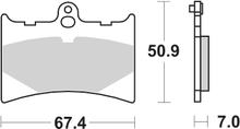 SBS 601LF Street Ceramic brake pads