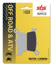 Pastilhas de Freio SBS 604CS Offroad Carbon para Gas EC 4 FSE 2, Suzuki DR-Z E S SM Honda CR 0 R Harley Davidson XR 1 Yamaha YZ F RM 50 - 1200 ccm Ano. 1987 - 2018