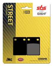 Remblokken SBS 606HF Street Ceramic voor Aprilia Gulliver LC RX K 50 / 125 cc