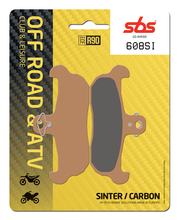 Pastilhas de Freio SBS 608SI Offroad Sinter para HM CRE, Husqvarna WR 2 TC TE WRE CR RR 50 - 610 ccm Ano 1987 - 2003