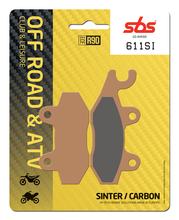 Pastilhas de Freio SBS 611SI Offroad Sinter para Yamaha YFZ Performance Race R X Special Bill Balance S, Suzuki DR SH SE LT-R Quadracer Husqvarna WR Kawasaki