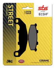 Pastilhas de Freio SBS 615HF Street Ceramic para Kawasaki Ninja R GPZ S, Suzuki RGV ZR Zephyr GSX F KR1 250 - 1100 ccm Ano 1988 - 2008