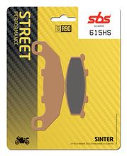 Pastilhas de Travão SBS 615HS Street Sinter para Kawasaki GPZ S KR1 250 - 550 ccm Ano. 1988 - 2003