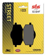 Pastilhas de Freio SBS 616HF Street Ceramic para Yamaha XV Virago S 250 / 535 ccm Ano 1987 - 1995