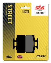 Bremsbeläge SBS 618HF Street Ceramic für SYM Pure, Honda Z A Monkey RSR 50 / 125 ccm
